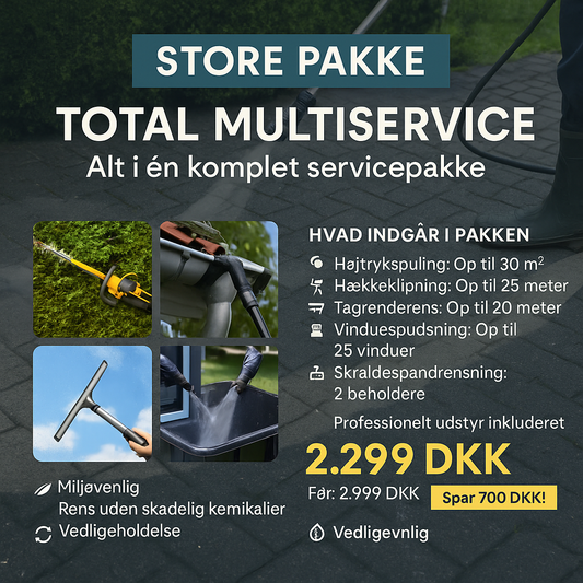 💪Total Multiservice – Alt i én pakke